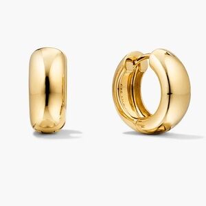 Mejuri Chunky medium hoops